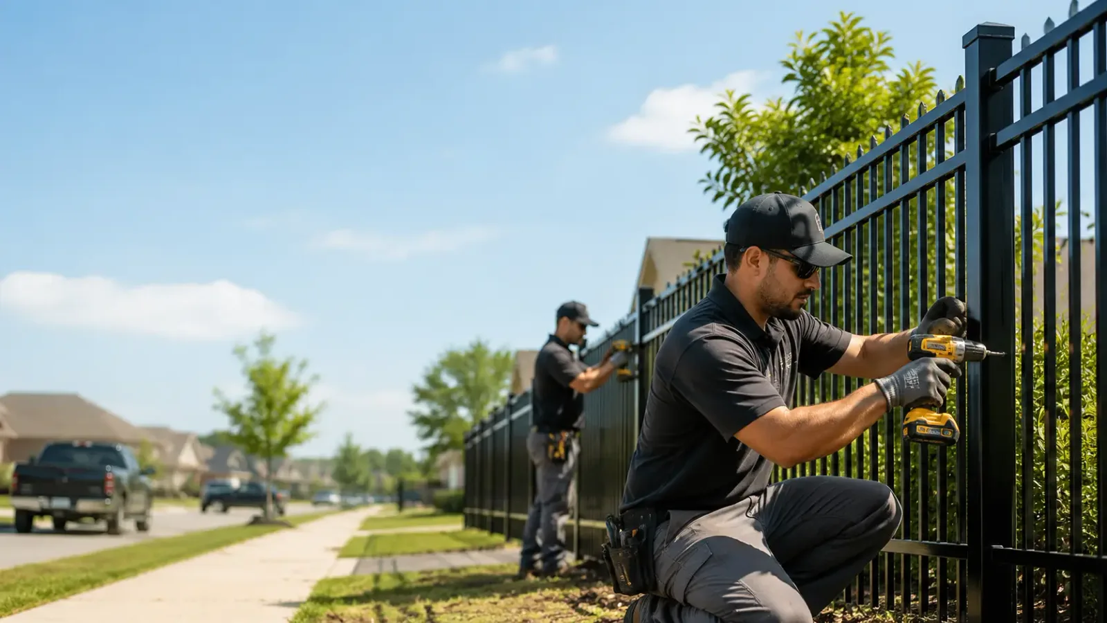 Metal Fence Installation in Perrysville, OH